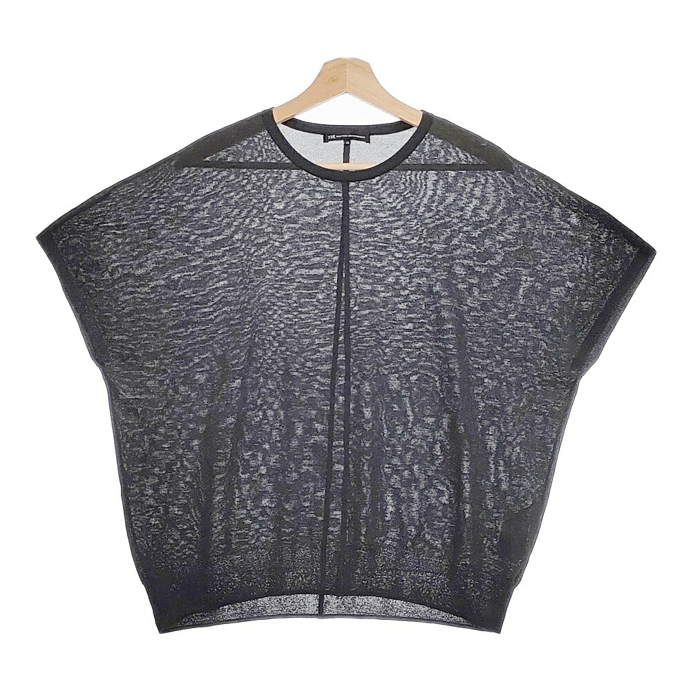 23区 洗える クリスピーシアールレックス フレンチスリーブ プルオーバー 定価17050円 カットソー 24AW ブルーグレー レディース【中古】4-1129S auc-gee-jee-10162556 ブランド古着の専門店 ジージー パッケージ画像