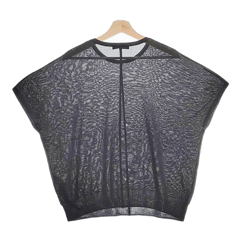 23区 洗える クリスピーシアールレックス フレンチスリーブ プルオーバー 定価17050円 カットソー 24AW ブルーグレー レディース【中古】4-1129S auc-gee-jee-10162556 ブランド古着の専門店 ジージー サンプル画像2