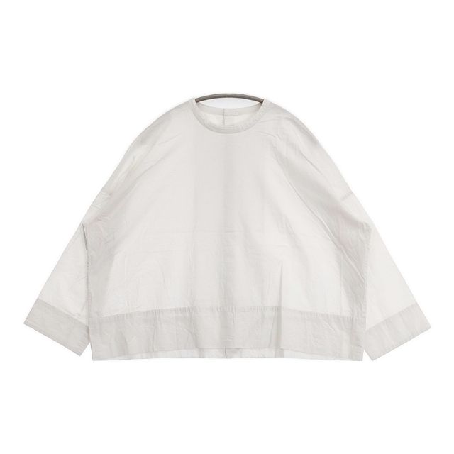Rakuten - ARTS&SCIENCE バックボタン 093-L62V-066 コットン ブラウス シャツ オフホワイト レディース アーツ&サイエンス【中古】6-0523M