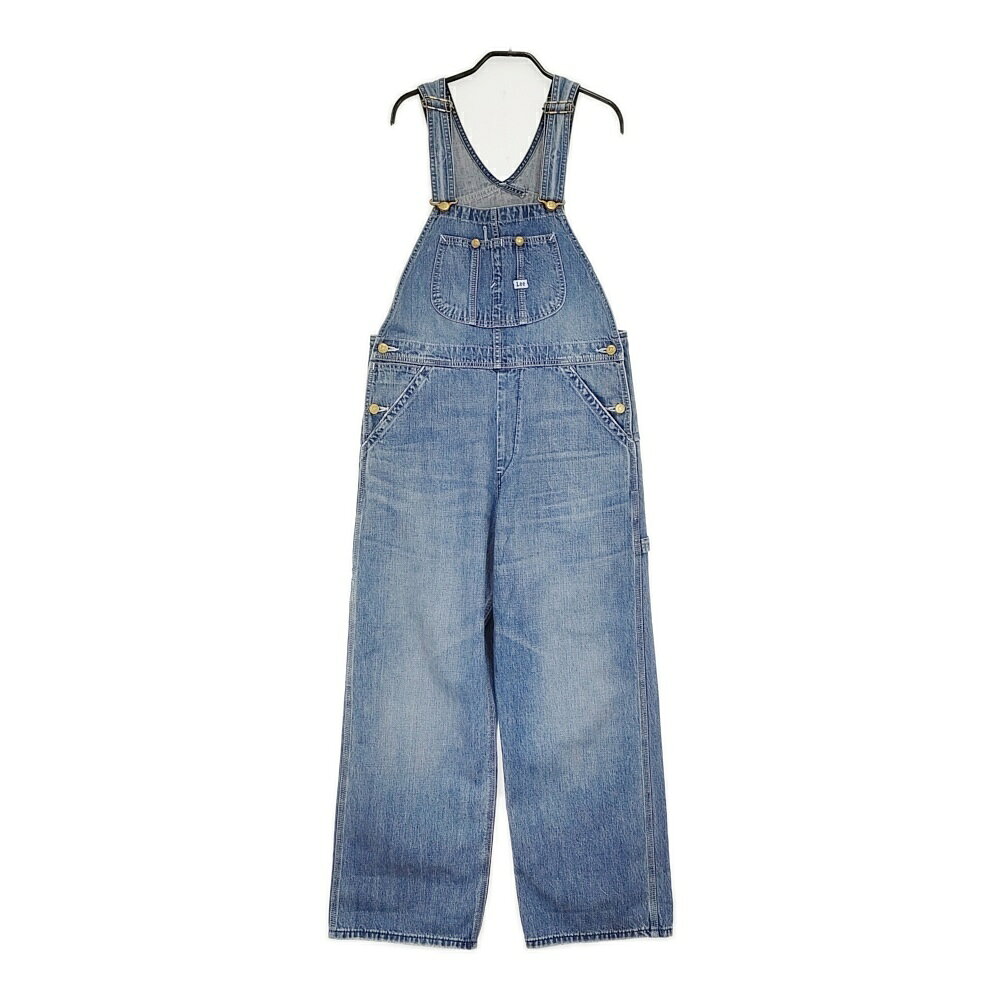 FREAK'S STORE/Lee 別注OVERALL LB9142 デニム オーバーオール ブルー レディース フリークスストア/リー【中古】6-0806G