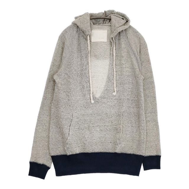 v::room 日本製 コットン ニット スキッパー パーカー グレー レディース ヴイルーム【中古】5-0915M(4)
