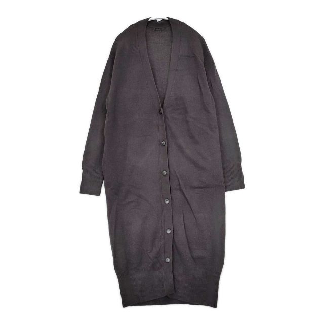 JOURNAL STANDARD カシミヤウール ロング カーディガン チャコールグレー系 レディース ジャーナルスタンダード【中古】5-1101T
