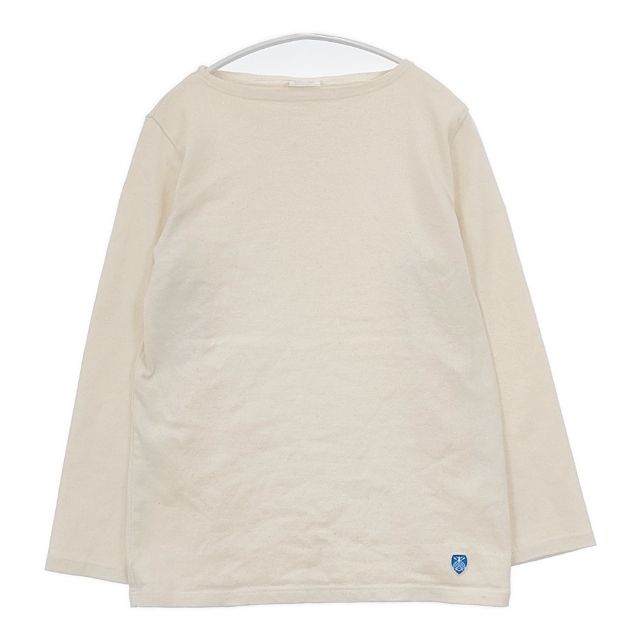 Rakuten - ORCIVAL フランス製 バスクシャツ 無地 カットソー キナリ ベージュ レディース オーシバル/オーチバル【中古】6-0222M
