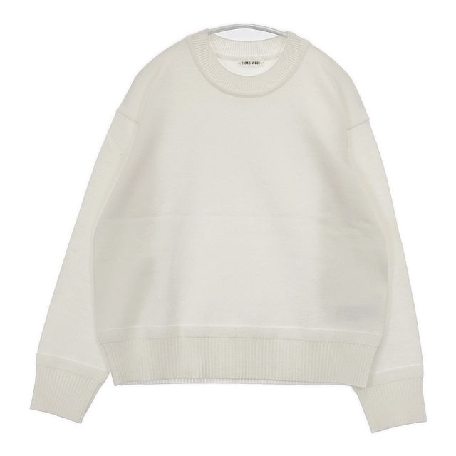 【WEB限定】FORK&amp;SPOON　ウーステッドヤーンハイネックニット WEB限定】FORK&SPOON ウーステッドヤーンハイネックニット 【公式通販】