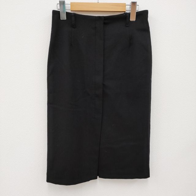 Spick and Span ウール サイズ38 スカート ブラック レディース スピックアンドスパン【中古】3-0208T