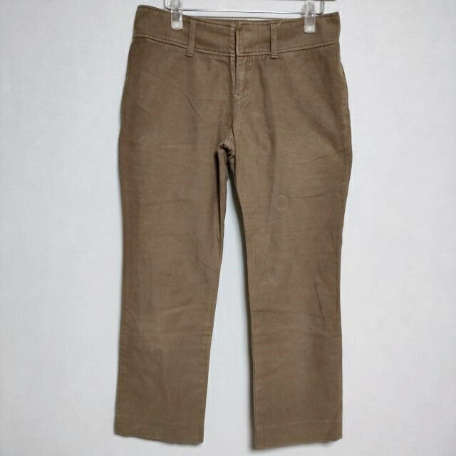 45R/45rpm ドビーモールスキンパンツ 定価25300円 パンツ ベージュ レディース フォーティーファイブアールピーエム【中古】3-0906T