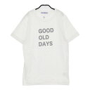 R&D.M.Co- 未使用 GOOD OLD DAYS プリントTシャツ 定価13200円 +ingmarket14 半袖 ホワイト レディース オールドマンズテーラー【中古】5-0608S