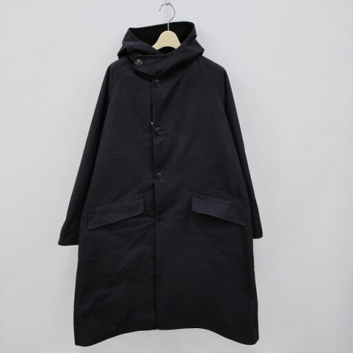 COMOLI 22AW コットン フーデットコート W03-04012 定価120000円 サイズ1 コート ネイビー メンズ コモリ【中古】3-0208A COMOLI 22AW コットン フーデットコート W03-04012 定価120000円 サイズ1 コート ネイビー メンズ コモリ【中古】3-0208A