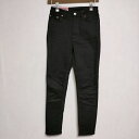 ACNE STUDIOS スキニーパンツ タイトパンツ peg ジーンズ デニムパンツ ブラック レディース アクネストゥディオズ【中古】3-1126G(4)