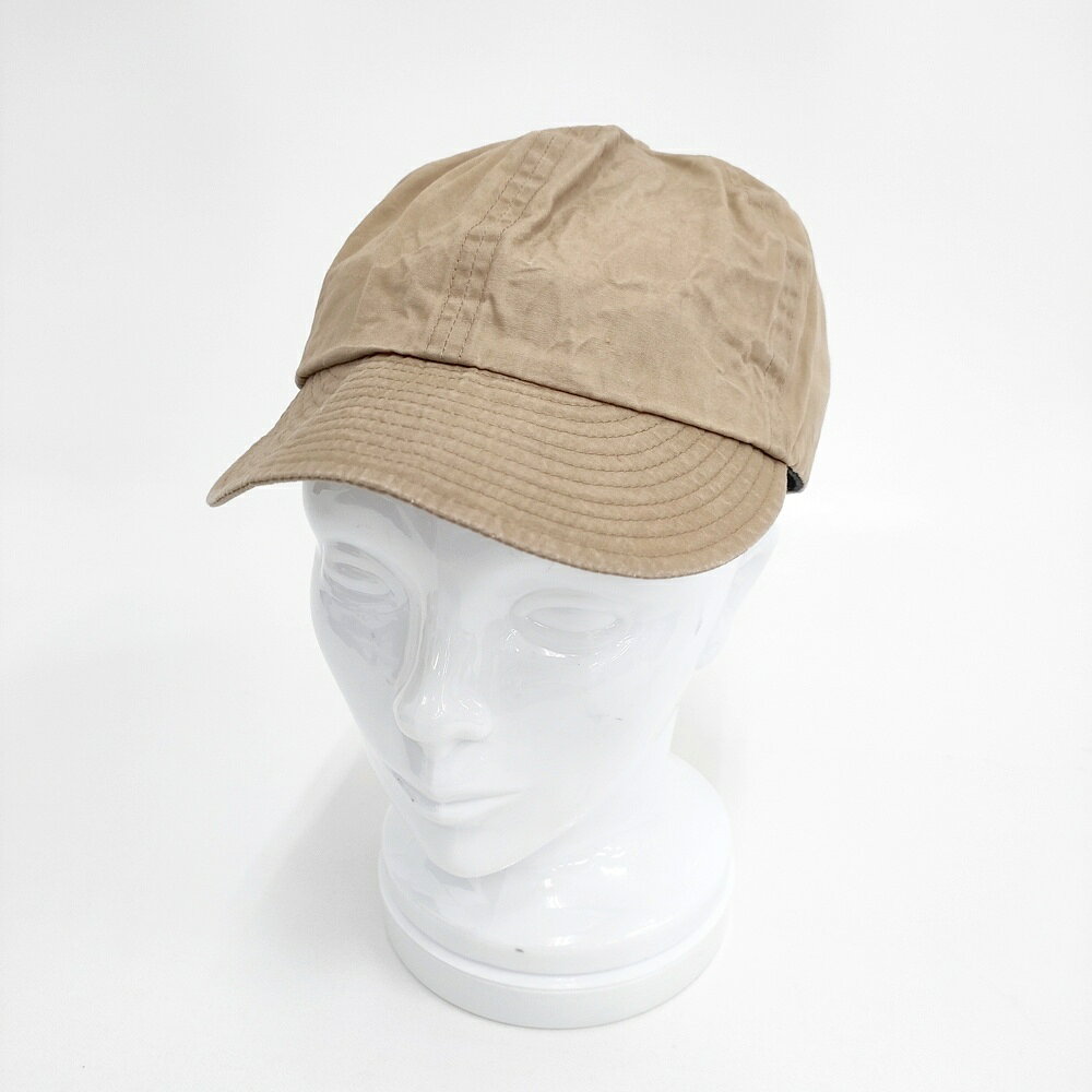 Nine Tailor Lymington Cap 6パネル 帽子 キャップ ベージュ レディース ナインテイラー【中古】6-0130G