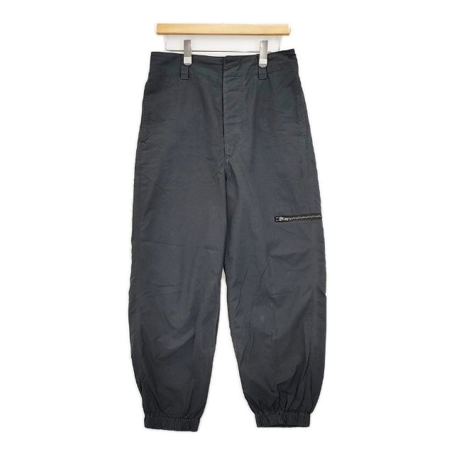 MHL. LIGHTWEIGHT COTTON NYLON TROUSERS 定価29700円 595-4140505 パンツ 24SS チャコールグレー レディース エムエイチエル【中古】6-0129G