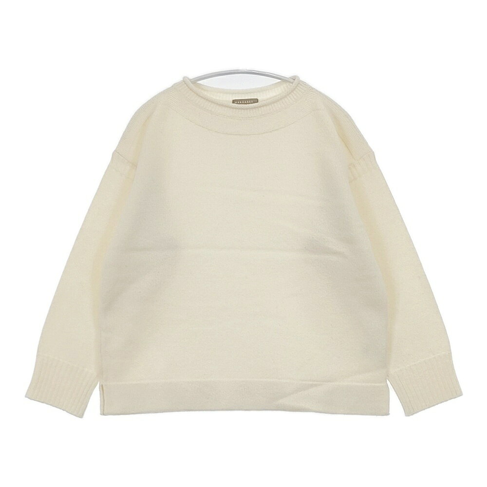 Rakuten - MARGARET HOWELL 578-0163601 ウールコットン混 サイズ2 セーター ニット アイボリー レディース マーガレットハウエル【中古】6-0123T
