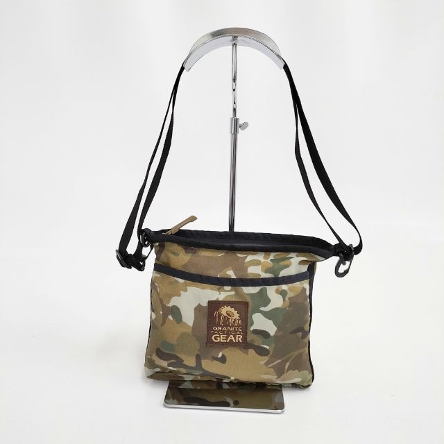 GRANITE GEAR タクティカル 迷彩 サコッシュ ショルダーバッグ カーキ メンズ グラナイトギア【中古】6-0503G