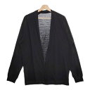 un/unbient UNCU22-2 HAORI Cardigan Wool Jersey サイズ2 羽織 定価33000円 カーディガン 24SS ブラック...