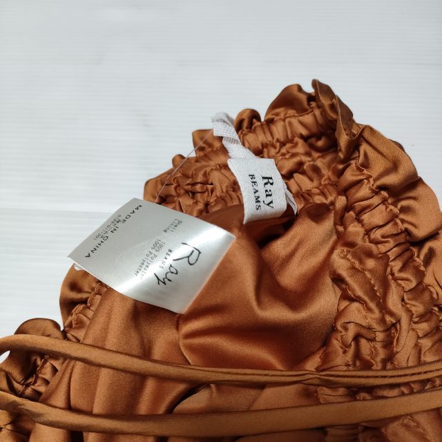 Ray Beams ワイド ウエストゴム ガウチョパンツ オレンジ レディース レイビームス【中古】4-0418M