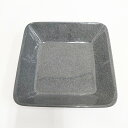 iittala TEEMA ティーマ スクエアプレート 皿 16×16cm 廃盤カラー ドッテドグレー 皿 グレー レディース イッタラ【中古】5-0514G