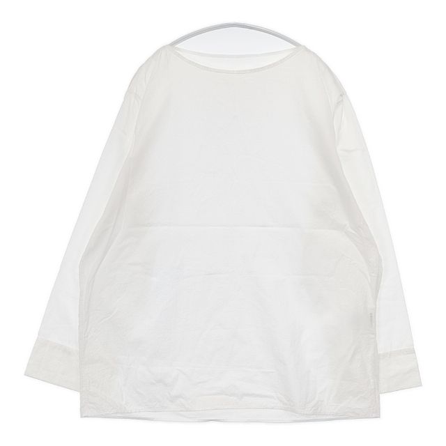 klause プルオーバー c.s shirt 定価24200円 コットン ブラウス シャツ ホワイト レディース クロイゼ【中古】6-0117M