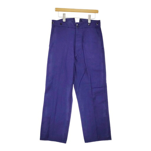 SAVO サヴォ フレンチワークパンツ サスペンダー コットンツイル シンチバック仕様 50s ヴィンテージ パンツ ネイビー メンズ【中古】5-0119M SAVO サヴォ フレンチワークパンツ サスペンダー コットンツイル シンチバック仕様 50s ヴィンテージ パンツ ネイビー メンズ【中古】5-0119M