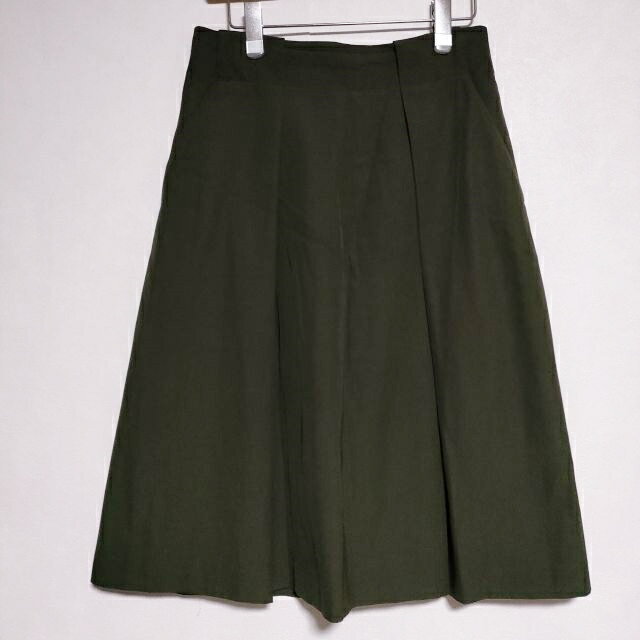 Rakuten - MARGARET HOWELL COMPACT COTTON WOOL 578-1232003 定価47300円 ロングスカート 21AW カーキ レディース マーガレットハウエル【中古】4-1212T