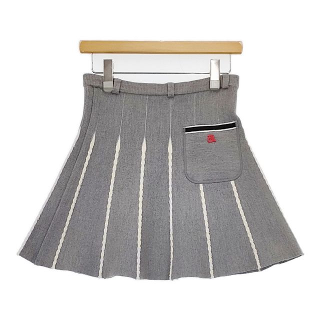 Rakuten - ARCHIVIO アルチビオ ゴルフ ニット ミニスカート グレー レディース【中古】5-1129T