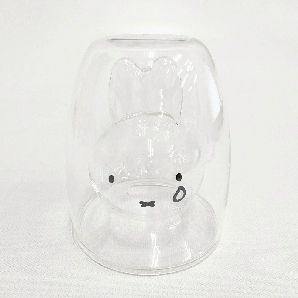 miffy 未使用 GOODGLAS ミッフィー なみだ ダブルウォールグラス グラス クリア レディース ミッフィー【中古】6-0204G