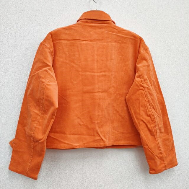 MADROMY tomii 新品 コーデュロイショートジャケット 定価16500円 ジャケット オレンジ レディース マッドロミー【中古】3-1002T#
