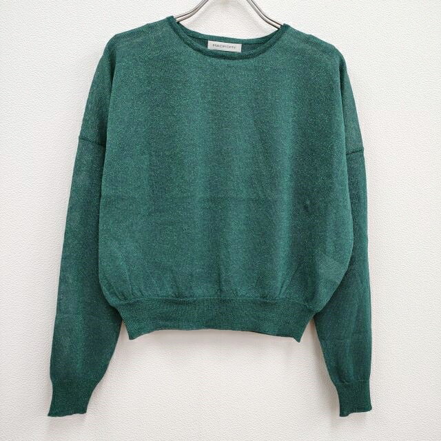 Rakuten - MADROMY 新品 AYR KNIT 定価12100円 ニット グリーン レディース マッドロミー【中古】3-1002M#