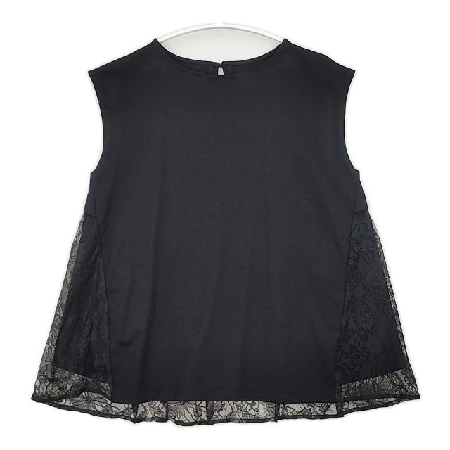 ROPE PICNIC UVカット・接触冷感 レースドッキングカットトップス ノースリーブブラウス 定価4499円 Tシャツ カットソー 25SS ブラック レディース ロペピクニック【中古】6-0701S auc-gee-jee-10197438 ブランド古着の専門店 ジージー パッケージ画像