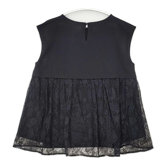 ROPE PICNIC UVカット・接触冷感 レースドッキングカットトップス ノースリーブブラウス 定価4499円 Tシャツ カットソー 25SS ブラック レディース ロペピクニック【中古】6-0701S auc-gee-jee-10197438 ブランド古着の専門店 ジージー サンプル画像2