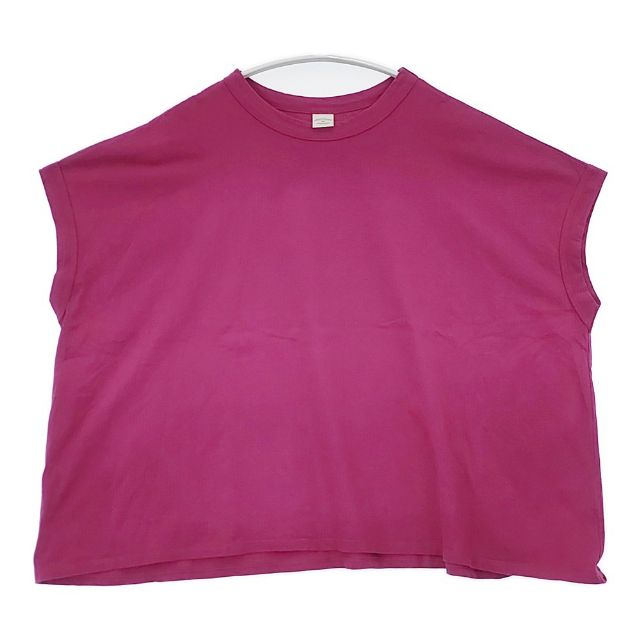 NOUVELLES DU PARADIS トロワ天竺 フレンチワイドT PC21201a Tシャツ カットソー パープル レディース ヌーベルドゥパラディ6-0615S
