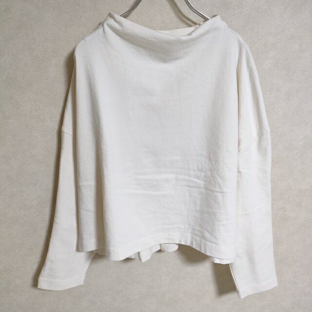 MOOLA KALAH サイズ2 ワイド 長袖Tシャツ カットソー ロンT アイボリー レディース モーラカーラ【中古】3-0901M