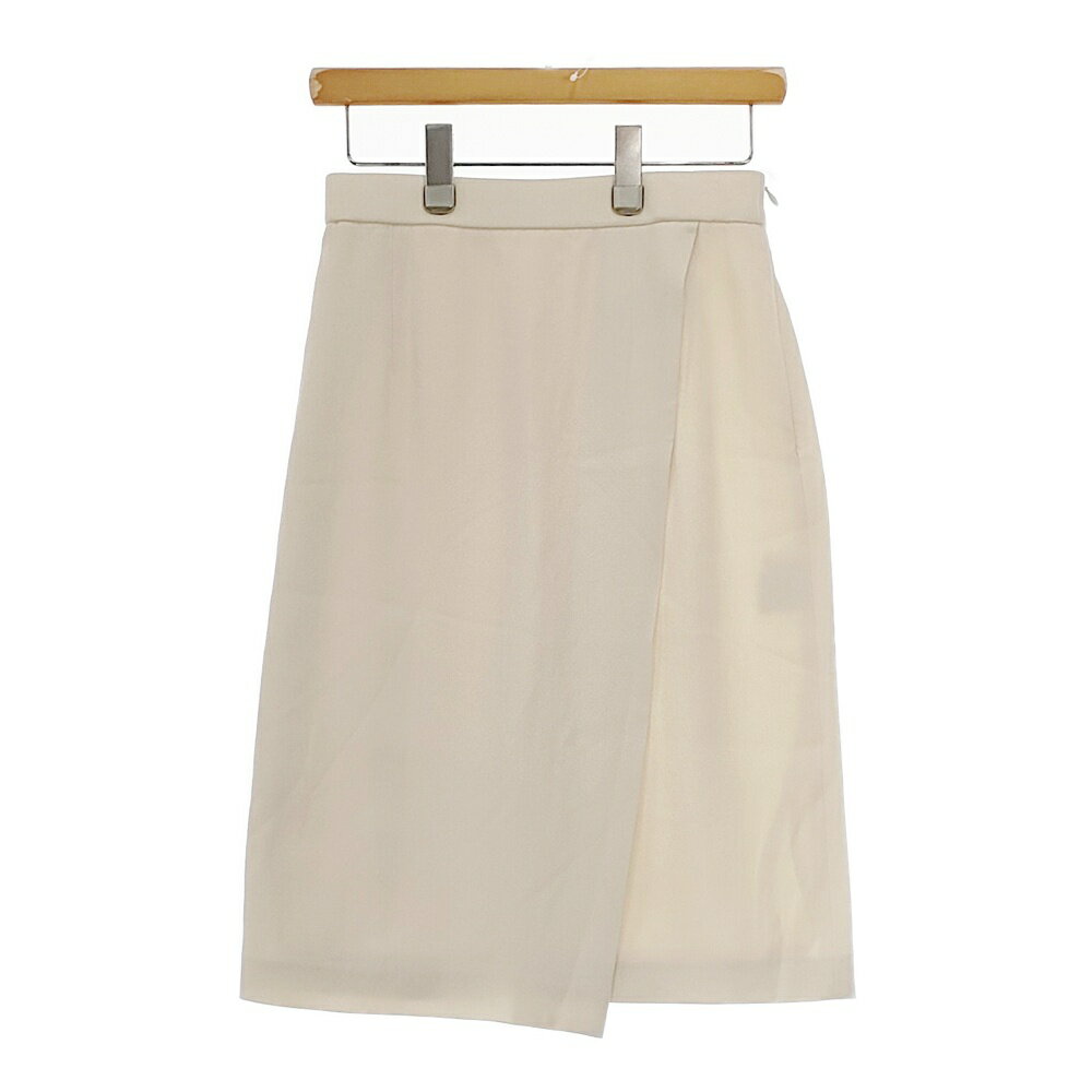 ANAYI フェイクラップ 1019111115002380 サイズ38 スカート アイボリー レディース アナイ【中古】5-0225M