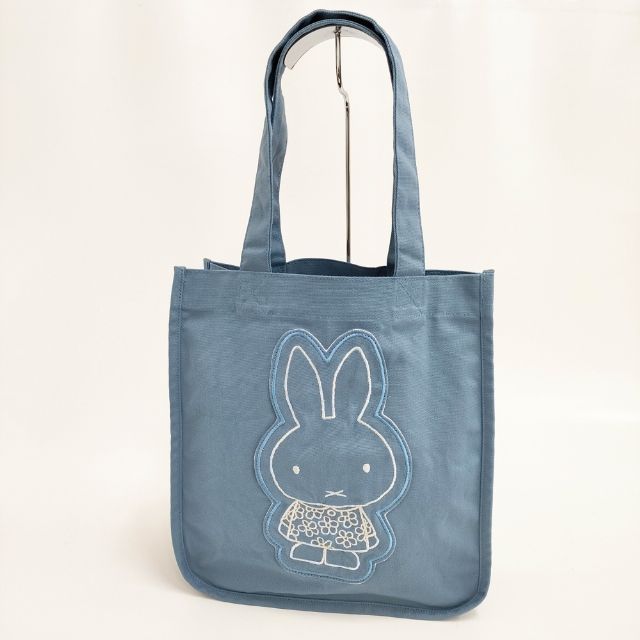 Rakuten - miffy 未使用品 3点セット売り トートバッグ ブルー ブラック ホワイト レディース ミッフィー【中古】6-0202G