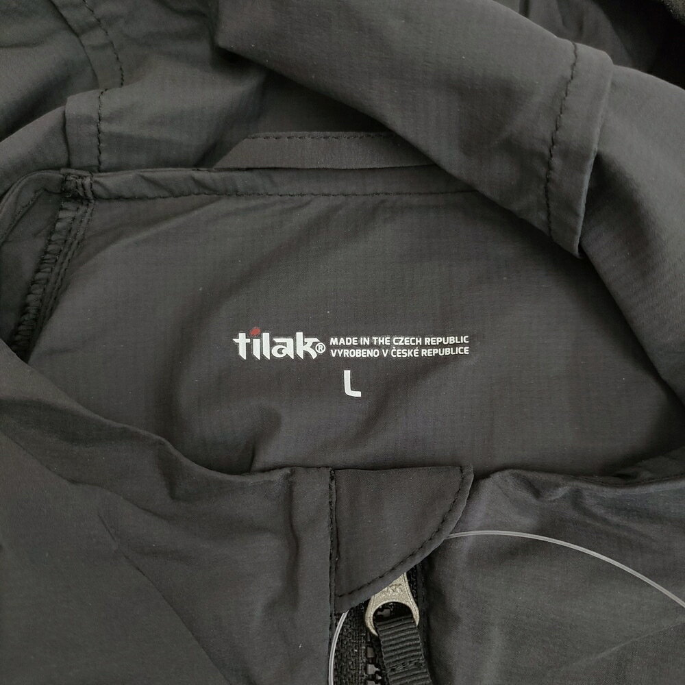 Tilak POUTNIK by tilak Aira Jacket 定価31900円 サイズL ナイロンジャケット ブラック メンズ ティラック【中古】5-0511M