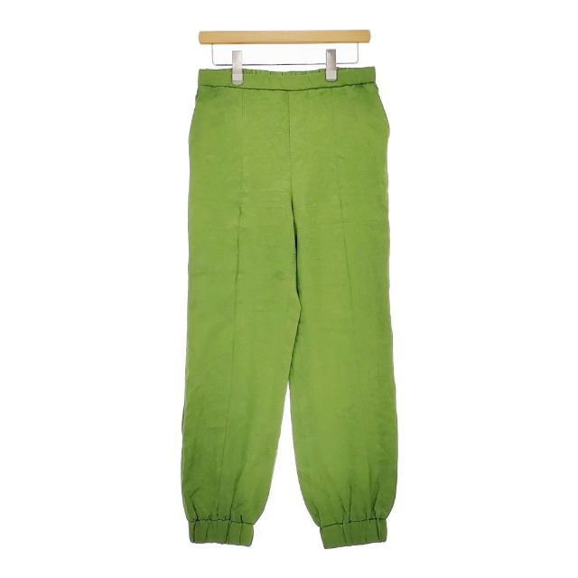 CITYSHOP DYED TAFFETA アセテート イージー パンツ グリーン レディース シティショップ5-0220M