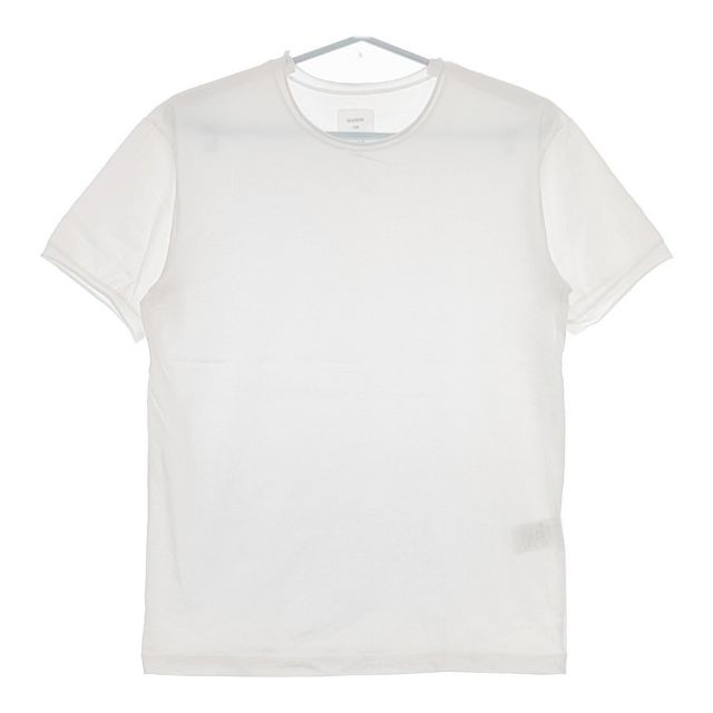Rakuten - maison de SOIL HOMME フランス製 コットン 無地 半袖Tシャツ カットソー ホワイト メンズ メゾンドソイル【中古】5-0612S