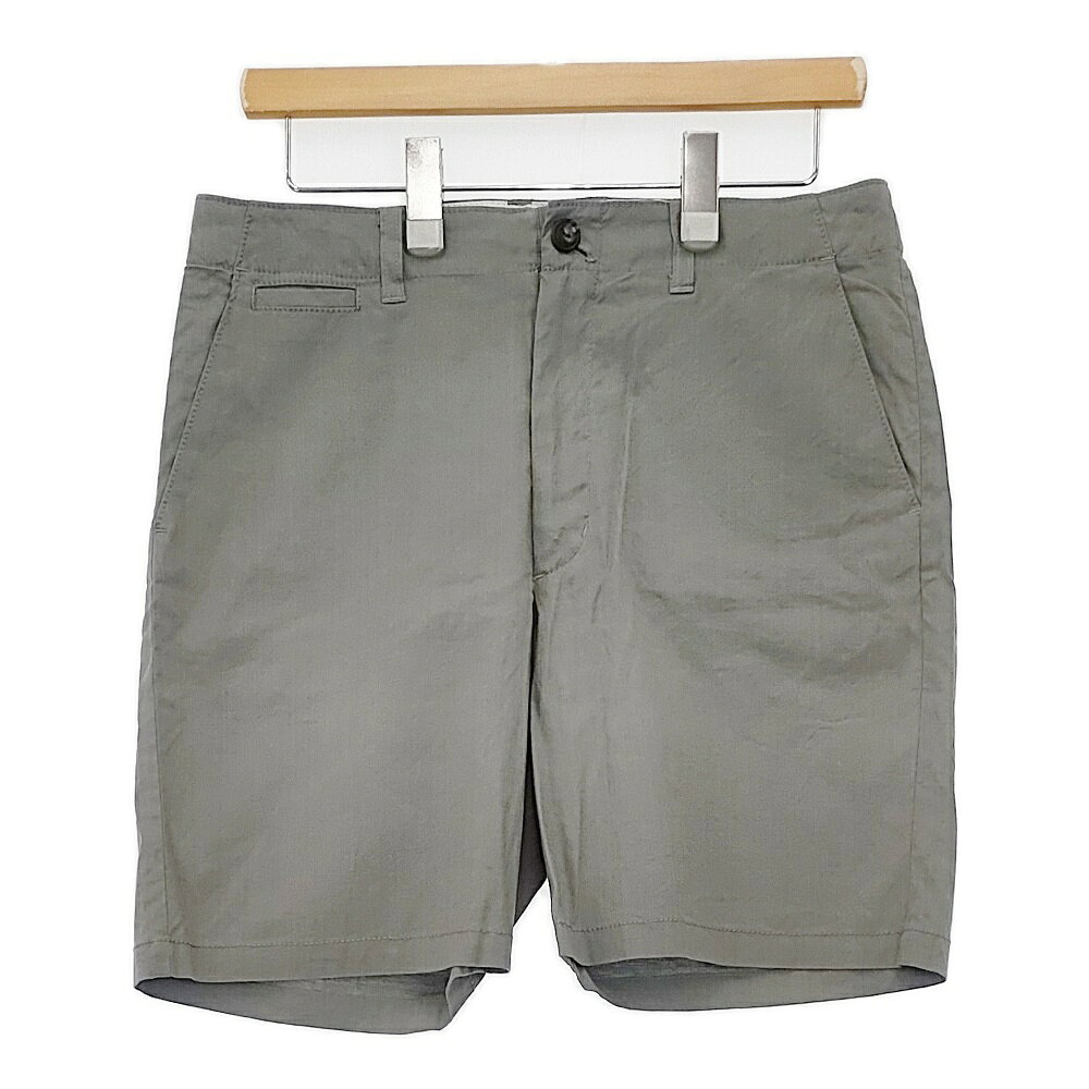 Rakuten - Ebonyivory コットンリネン サイズF 日本製 ショートパンツ ハーフパンツ ショーツ グレー レディース エボニーアイボリー【中古】6-0410S
