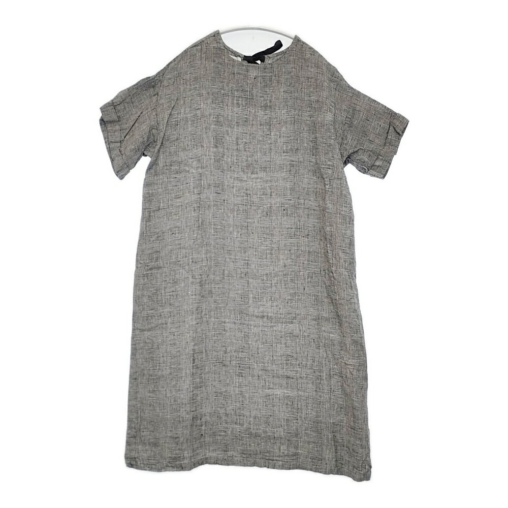 未使用 フォグリネンワーク メルTシャツ バックリボンリネンブラウス fog linen work - 未使用 フォグリネンワーク メルTシャツ バック