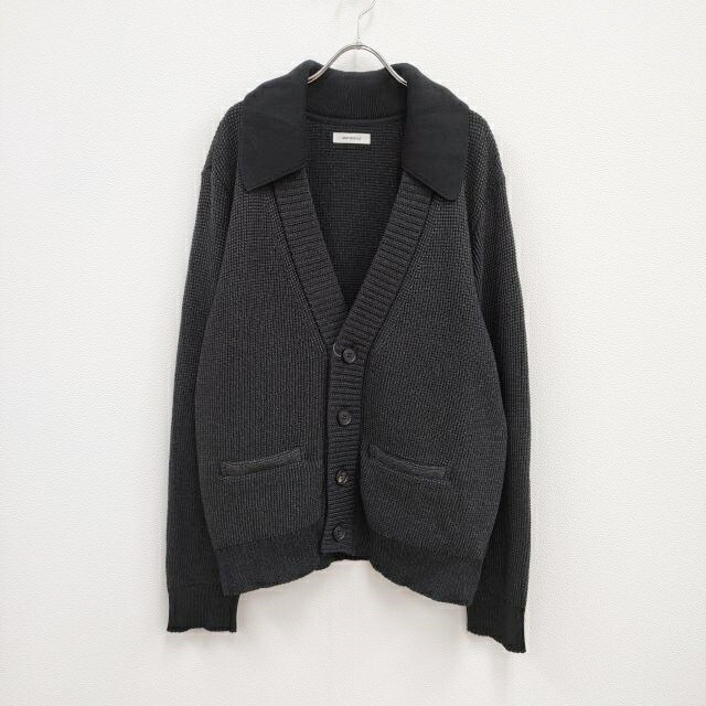 MATSUFUJI Vi COLLARED KNIT CARDIGAN 艿52800~ TCY3 J[fBK ubN Y }ctWyÁz3-0216M