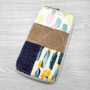 mina perhonen/ほぼ日 piece weeks パッチワーク 刺繍 ラウンドファスナー 手帳カバー 多色 レディース ミナペルホネン/ほぼ日【中古】...