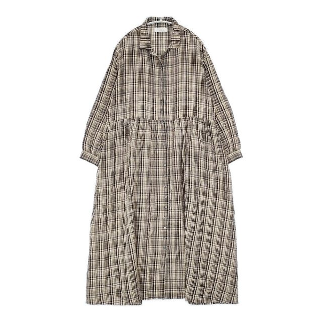 新品✨ソイル★SOIL リネン シャツワンピース　ロング丈　リネン100％✨麻 楽天市場】soil（素材（生地・毛糸）麻・リネン）（ワンピース