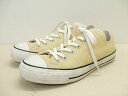 CONVERSE ALL STAR 100 CORDUROY OX US8 26.5 スニーカー アイボリー レディース コンバース【中古】2-0327G∞