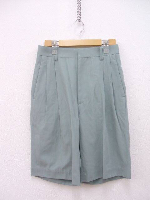 Pants - LOEFF コットン サイズ0 8819-699-0001 ショートパンツ ミントグリーン レディース ロエフ【中古】2-0927S
