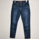 RED CARD New ANNIVERSARY アニバーサリー ストレッチ テーパード デニムパンツ ブルー レディース レッドカード【中古】4-0210G