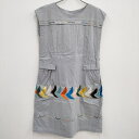 mina perhonen laundry ワンピース bird ld3029 ノースリーブ サイズ40 レディース ミナペルホネンランドリー