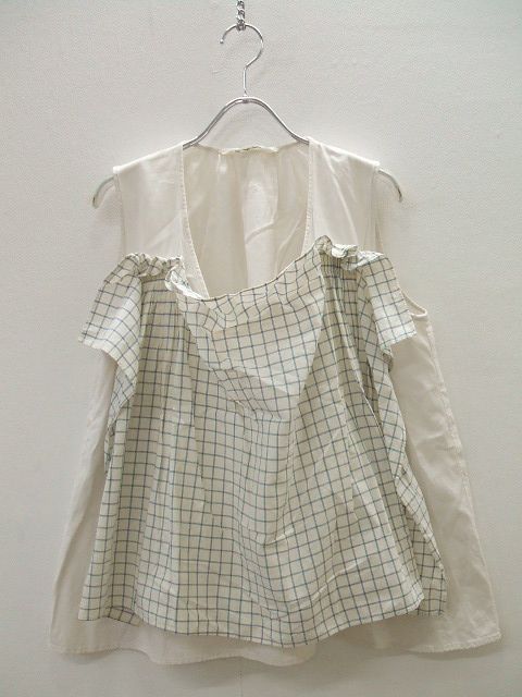 KVIVIT キーヴィット ベスト トップス homspun 未着用美品 KVIVIT キーヴィット ベスト トップス homspun 未着用美品