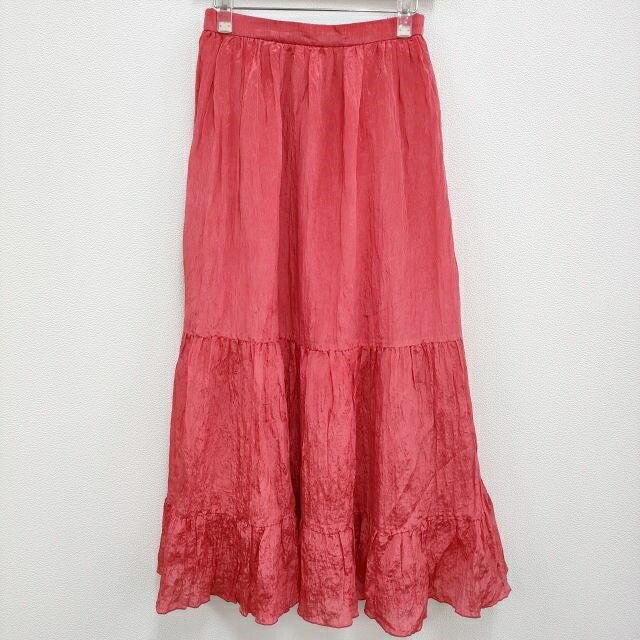 ROPE' フレアスカート サイズ38 ロングスカート ピンク レディース ロペ【中古】3-0905M