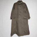 MHL. 595-0258503 DENSE COTTON END ON END 定価35000円 ワンピース 2020 ブラウン レディース エムエイチエル【中古】4-0328M(4)