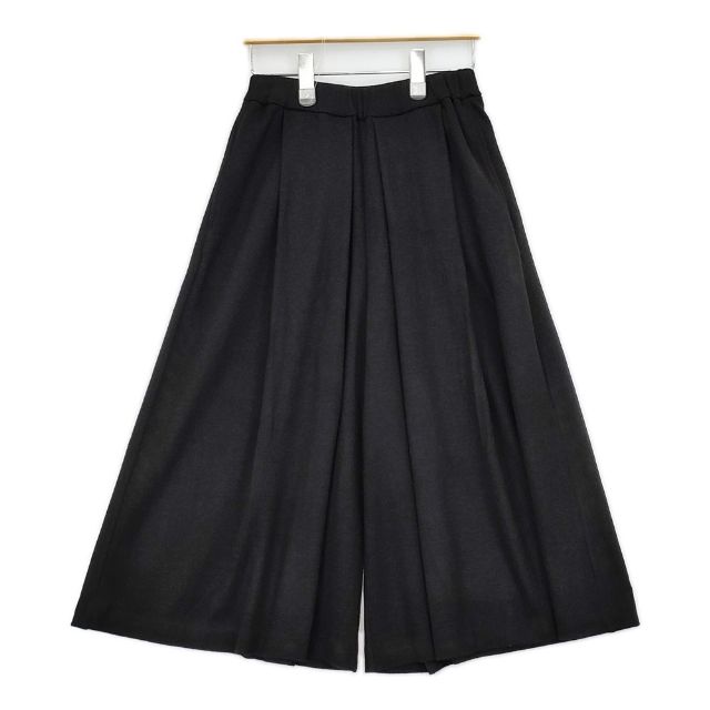 Rakuten - PASSIONE ワイド ガウチョ ニット パンツ ブラック レディース パシオーネ【中古】5-1023T
