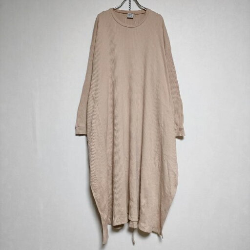 baserange Shaw Long Sleeve Kaftan リブラップ ワンピース ピンクベージュ レディース ベースレンジ【中古】4-0303M baserange Shaw Long Sleeve Kaftan リブラップ ワンピース ピンクベージュ レディース ベースレンジ【中古】4-0303M